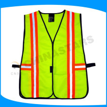 one size fit all elastic safety vest with adjustable band on side